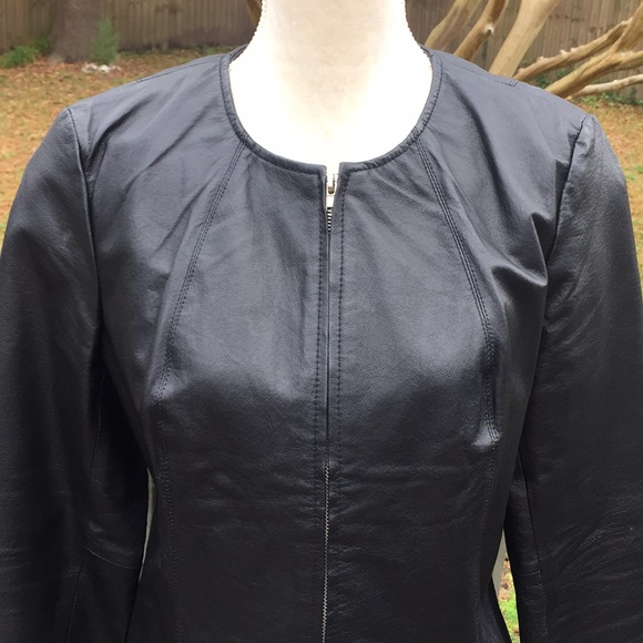 Newport News Jackets & Blazers - Like New Leather